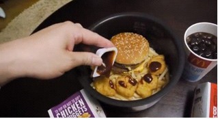 日本网友自制美味创意“麦当劳套饭”走红网络