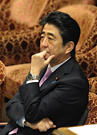 资料图:日本首相安倍晋三.