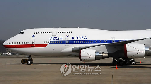 资料图片:韩国总统专机(韩联社)中新网12月21日电 据韩联社报道,韩国
