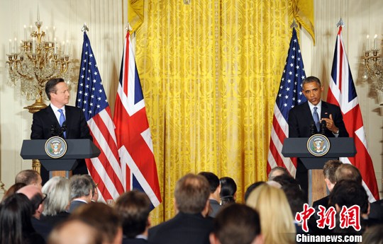 美英领导人“声援”法国将加强情报共享合作反恐