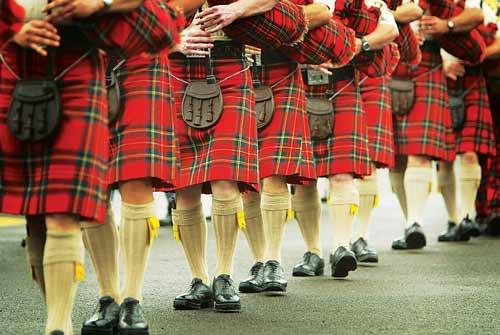 统计:英格兰男人也爱穿苏格兰男裙伦敦尤甚