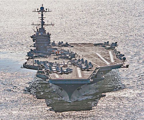 伊朗在美军舰附近试射火箭美军称其具“挑衅性”