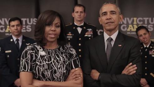 美主办老兵运动会奥巴马夫妇向英国队叫板遭回呛