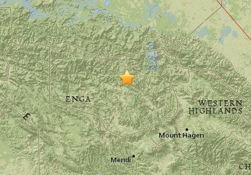 巴布亚新几内亚发生5.2级地震震源深度109公里