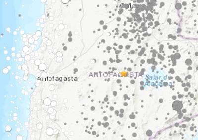智利北部发生4.9级地震震源深度94.6千米