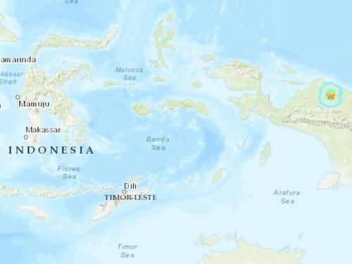 印尼东部地区发生5.6级地震震源深度10公里