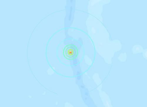 麦夸里岛附近海域发生5.4级地震震源深度10公里
