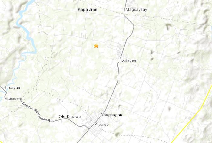 菲律宾南部地区发生5.9级地震震源深度25.8公里