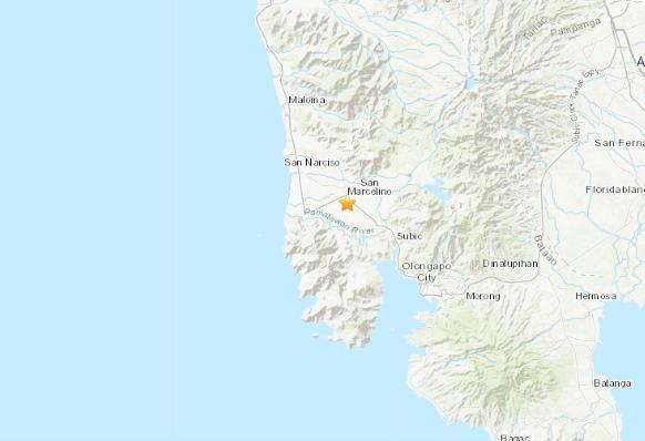 菲律宾北部发生4.6级地震震源深度66.5公里