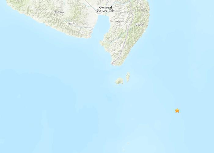 菲律宾南部海域发生5.1级地震震源深度111.7公里