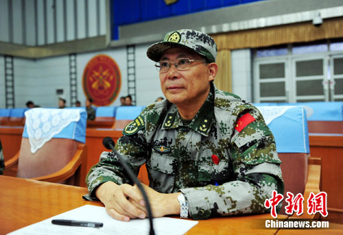 解放军中将详解"前卫-211"信息化集训(图)