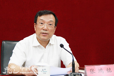 张鸿铭任杭州市代市长(图\简历)