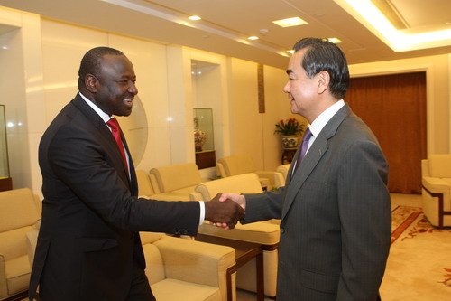 王毅会见全面禁止核试验条约组织执行秘书泽博