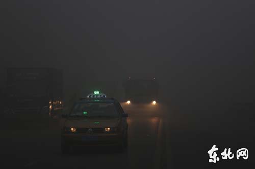 黑龙江省22日发布大雾红色预警(图)