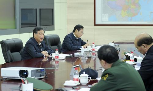 汪洋:加强队伍和能力建设全面做好森林防火工作