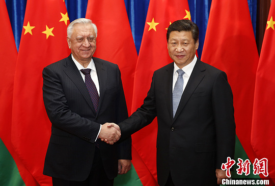 习近平会见白俄罗斯总理米亚斯尼科维奇