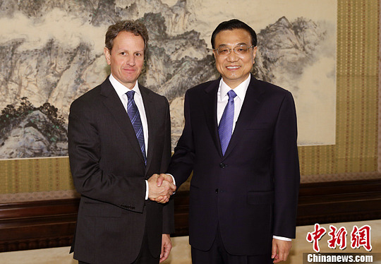 李克强会见美前财长:妥善管控分歧符合双方利益