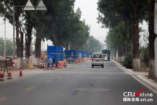 实地探访北京"阅兵村":设有酷似天安门建筑(图)