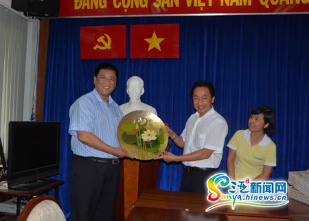 三亚副市长与越南胡志明市官员举行邮轮旅游座谈会