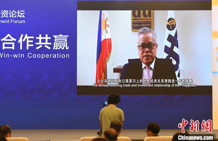 菲律宾贸易与工业部部长:菲中将建立更加紧密的合作关系