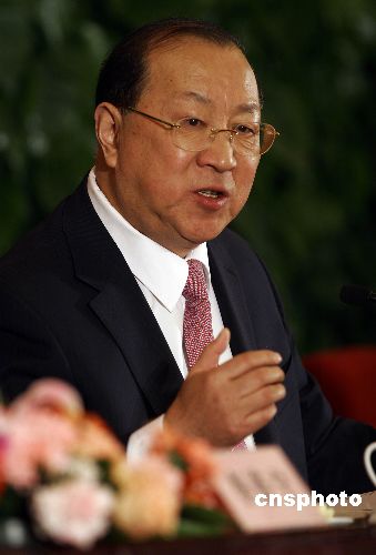 谢旭人接替金人庆出任中国财政部部长