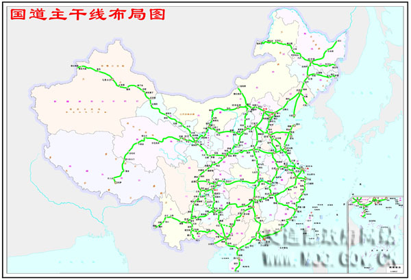 "五纵七横"国道主干线年底基本贯通 约3.5万公里