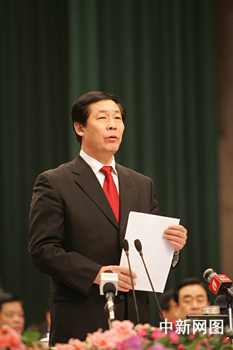 张宝顺当选山西省人大主任 孟学农当选山西省长