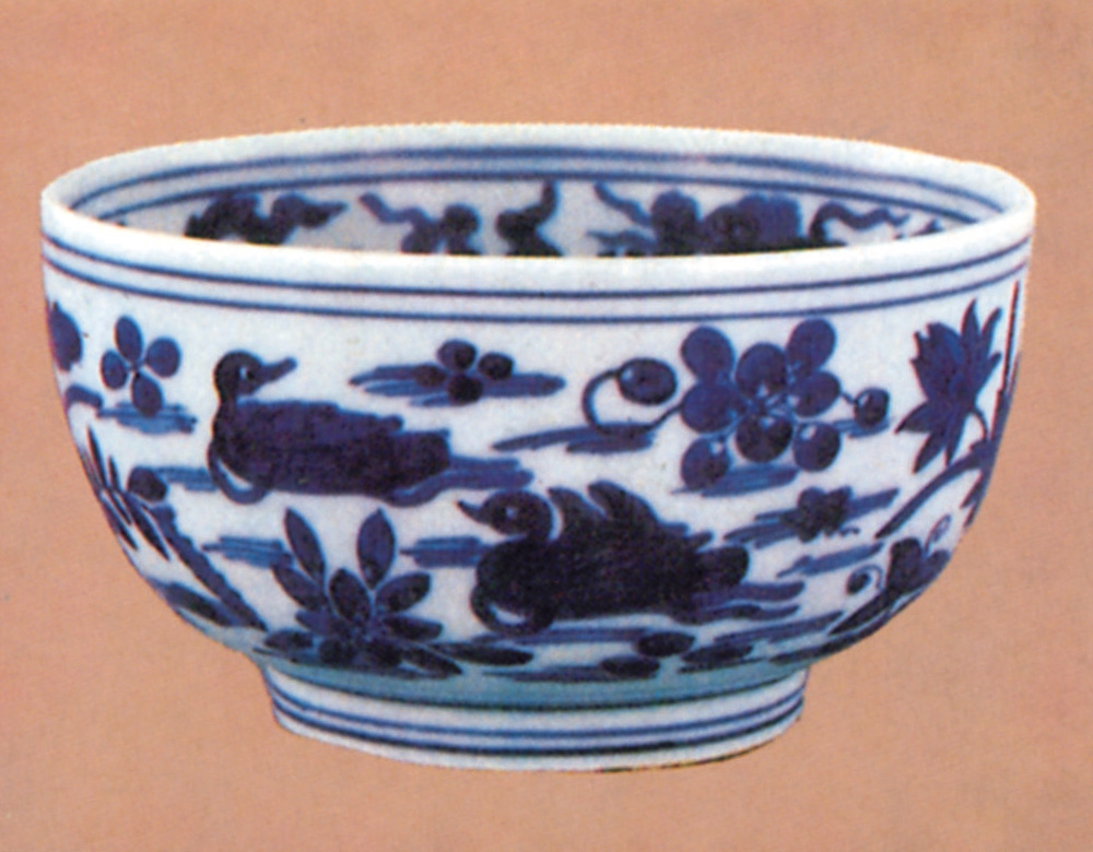 嘉靖青花幽菁可爱(图)