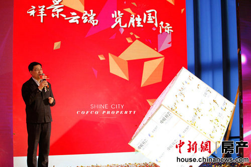 中粮新大悦系商街亮相中央别墅区