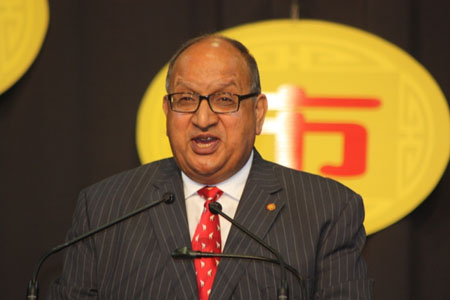 新西兰总督萨蒂亚南德致贺辞,祝贺中国年