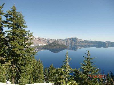 俄勒冈蓝湖知性之旅撼人心