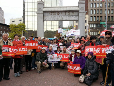纽约华裔议员普选日前忙拜票吁同胞投票支持(图)