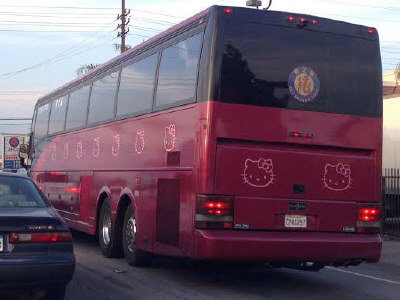 �����˰�ʿҵ�ߴ���HelloKitty�����ʿ����ͼ��