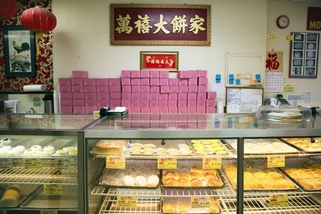 西雅图华埠商家新年捞金每天赶制8万块饼干(图)