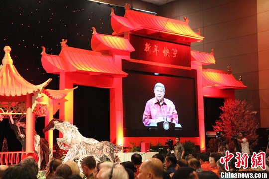 印尼总统苏西洛出席华社庆祝元宵活动