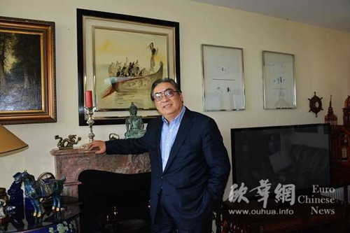 西班牙华人企业家郁良:乐于助人融入社会(图)