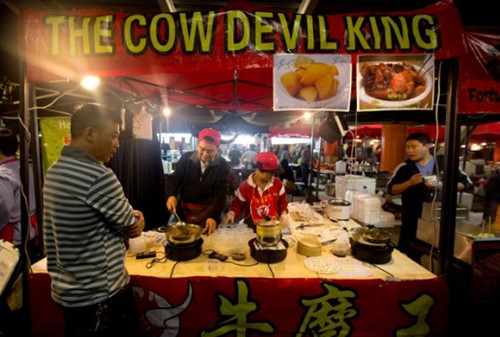 新西兰华商成功引入夜市亚裔移民改变新西兰味道(2)