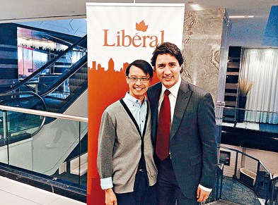 通过自由党内部审查华裔律师拟逐加拿大国会议员