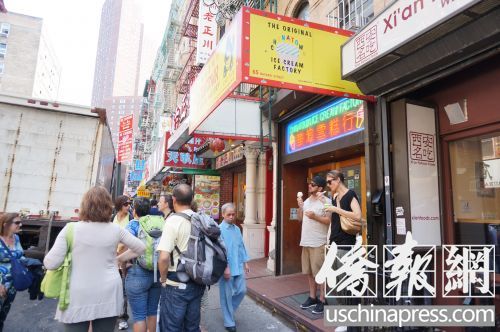 天气转暖带旺甜品生意纽约华埠冷饮店生意升温