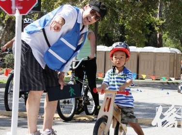 美骑车盛会吸引华人家庭4岁华裔男童再参与(图)