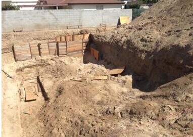 美华人挖坑盖地下室引邻居反弹获相关机构审核