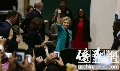 美总统参选人竞争趋白热化川普希拉里获华人支持