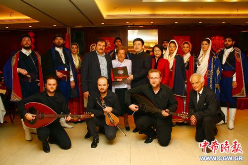 希腊中国友好协会举行马年新春招待会(图)