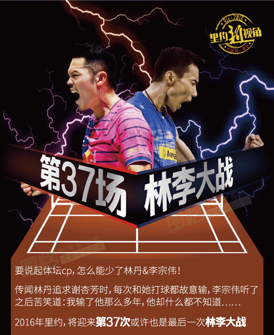 图解第37次林李大战里约再现