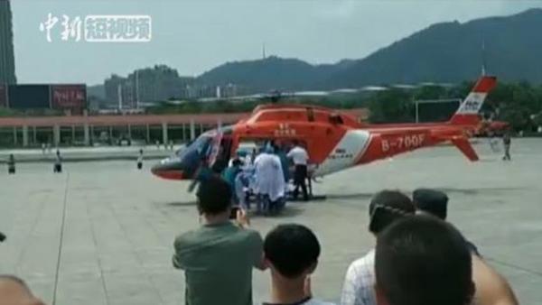 河南西峡一钢厂发生事故致15伤 官方出动直升