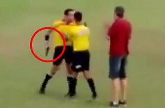 巴西业余足球比赛裁判被打后掏枪:原来是警察