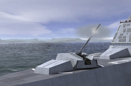 美海军ddg 1002驱逐舰将换两套先进火炮系统