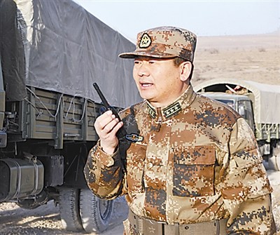 贺兰铁骑铁教头:曾数百次带队进行野外训练(图)