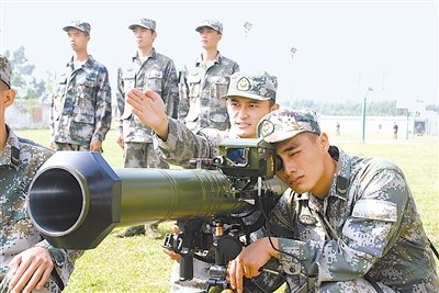 广东省湛江军分区组织3000余民兵骨干进行跨区联训