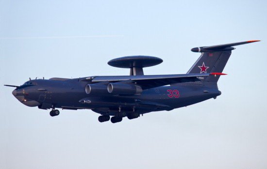 资料图:俄罗斯新升级过的a-50预警机